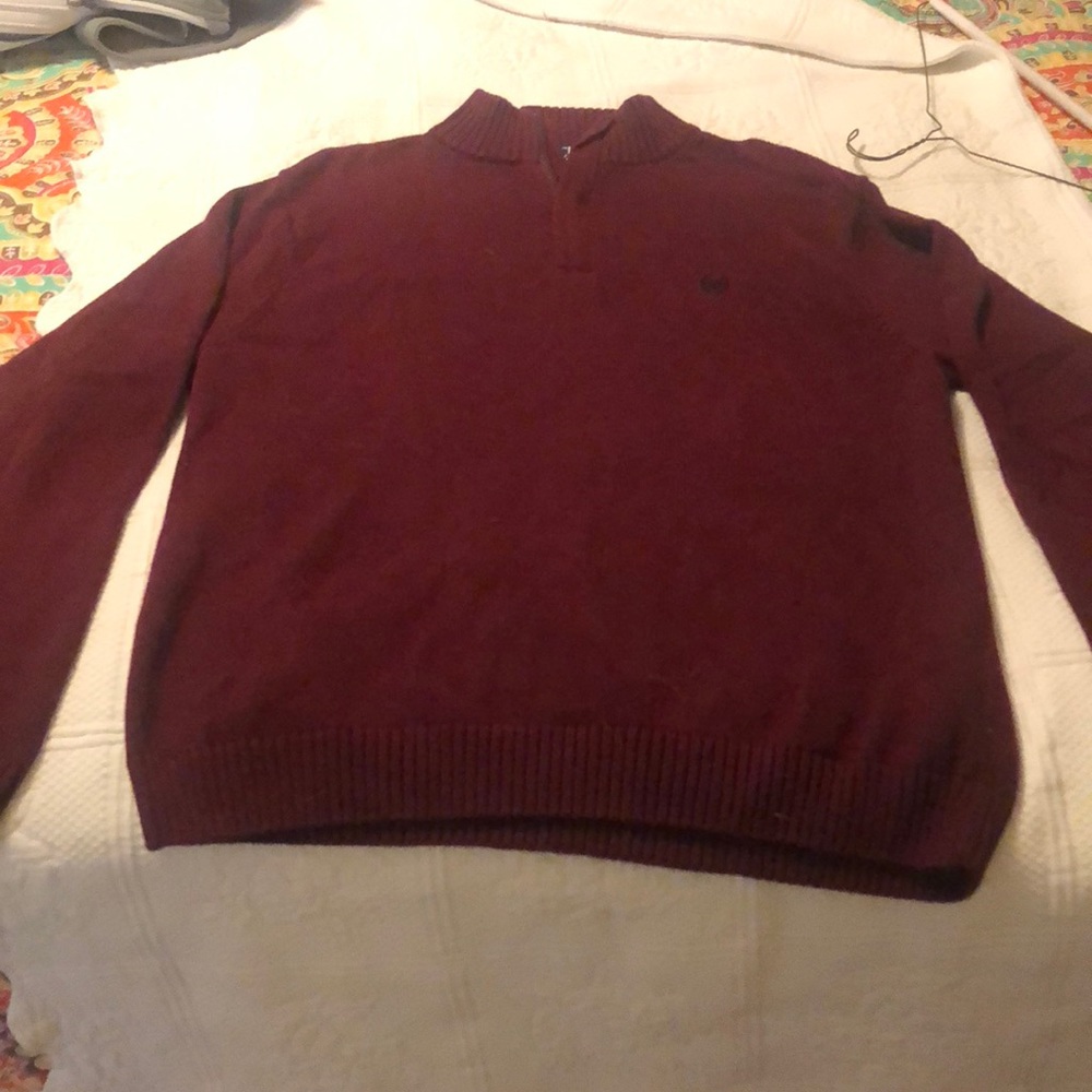Men’s Chaps half zip sweater